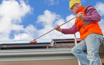 Delph soft wash roof cleaning